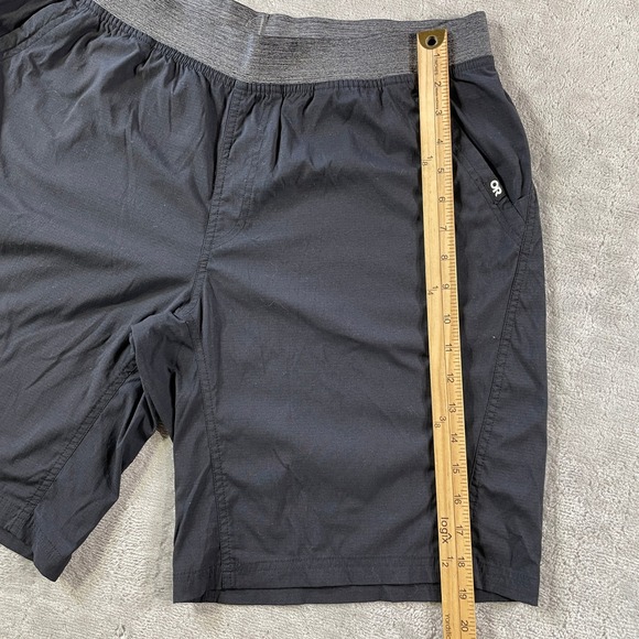 Outdoor Research Zendo Shorts Mens Large Black 10" Hiking Camping Outdoor Light - Picture 4 of 10